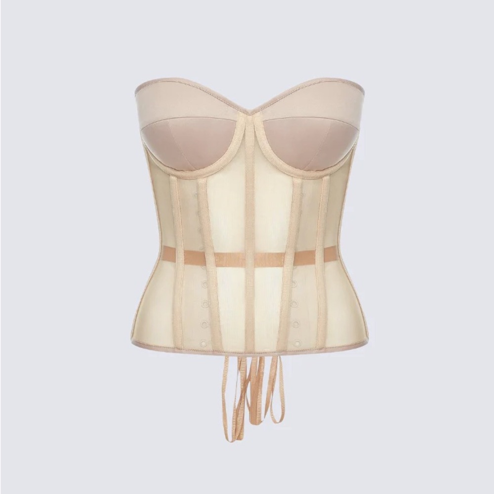 SECRET FORM BRA - BEIGE - PERFECT CORSET - NEW